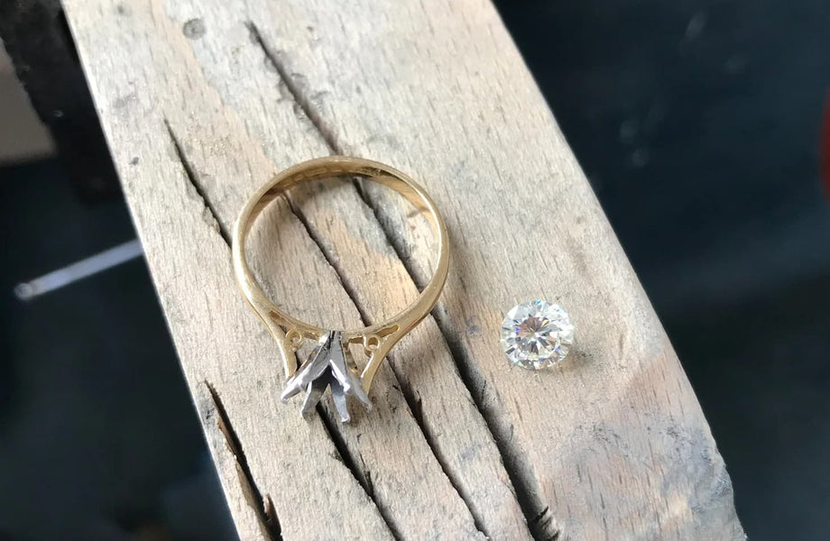 Modernising an engagement ring