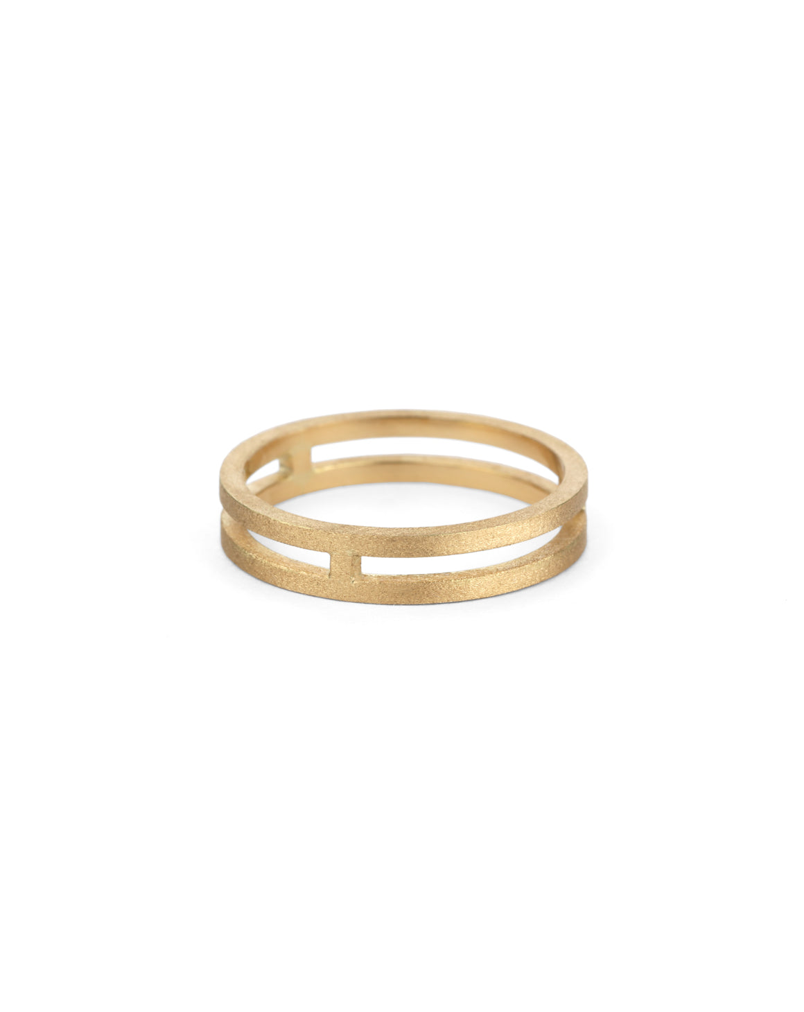 Double Arc Ring - medium