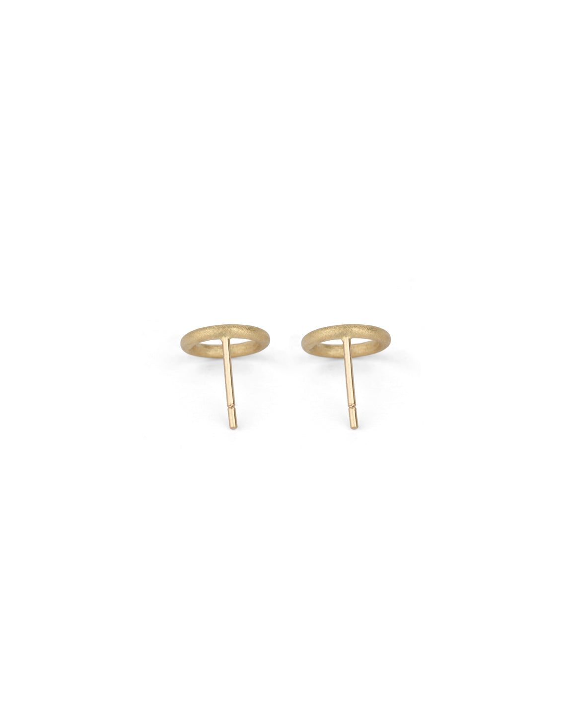 Textured Circle Earstuds
