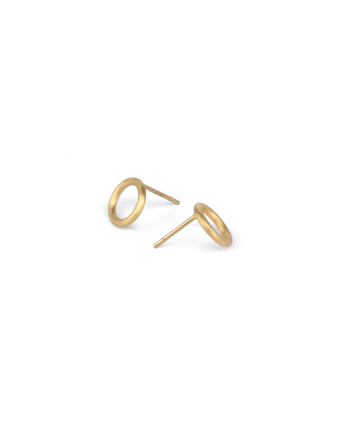 Textured Circle Earstuds