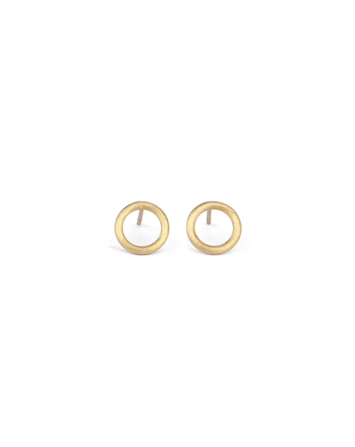 Textured Circle Earstuds