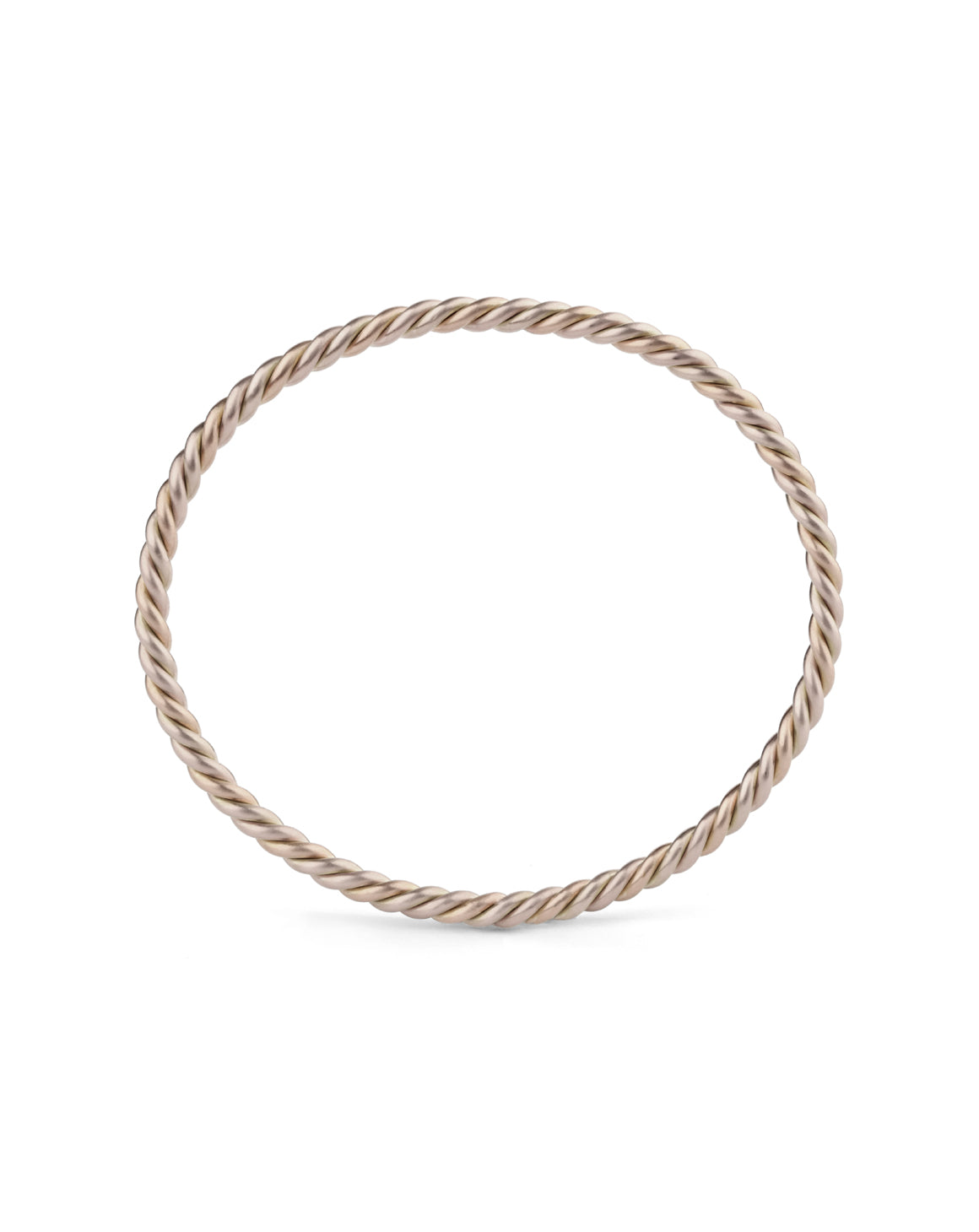 Three Strand Rope Bangle - Standard