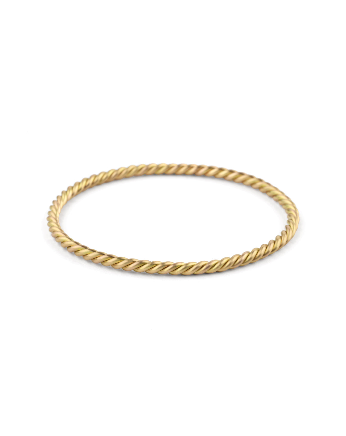 Three Strand Rope Bangle - Standard