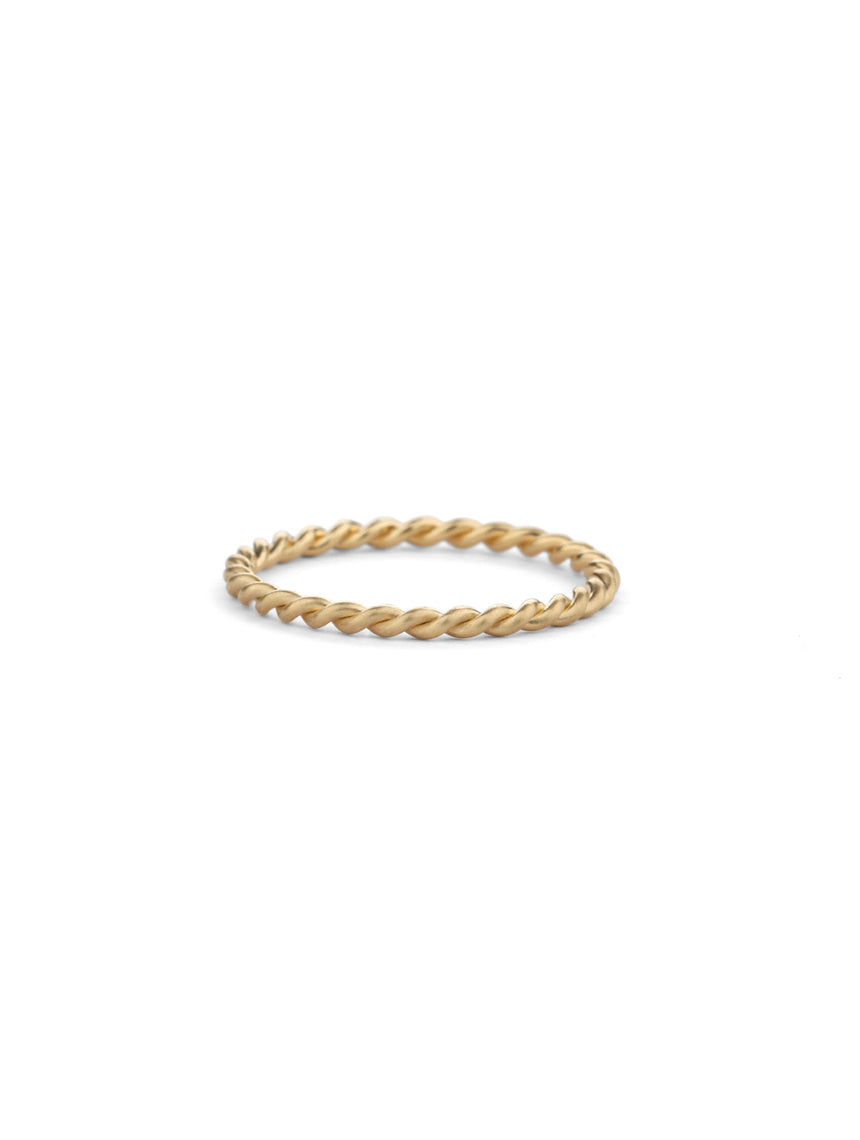 Two Strand Rope Ring - Fine