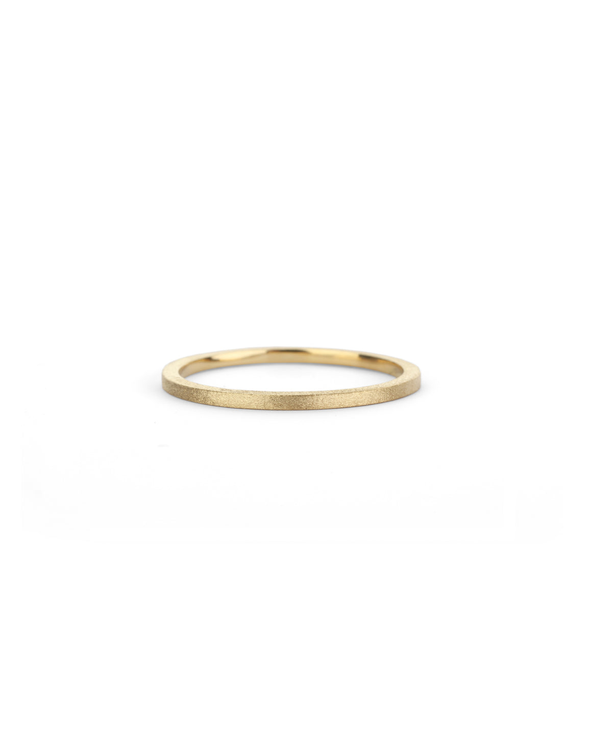 Square gold sales wedding band