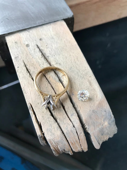 Modernising an engagement ring