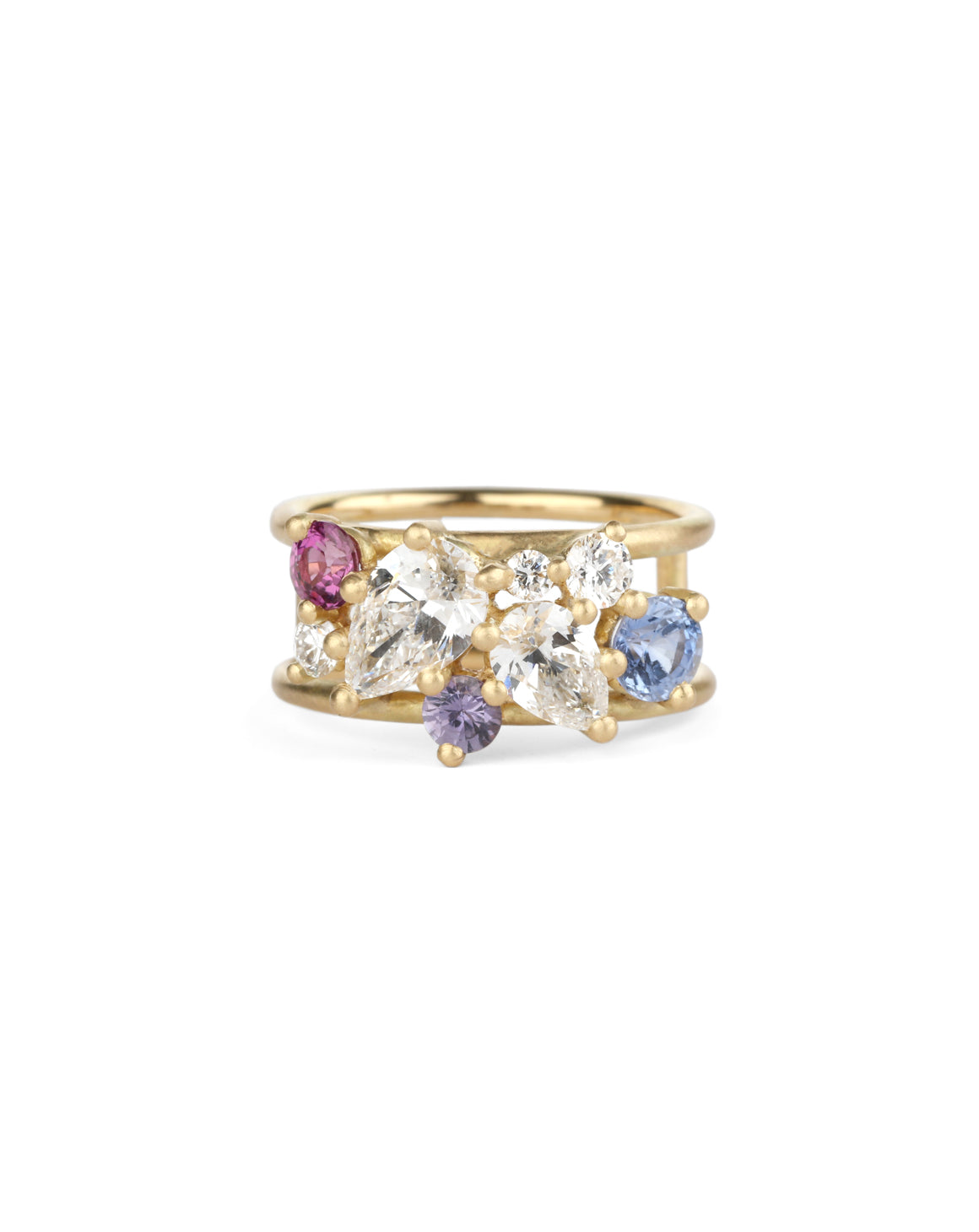 Birthstone Cluster Ring – Shimell and Madden