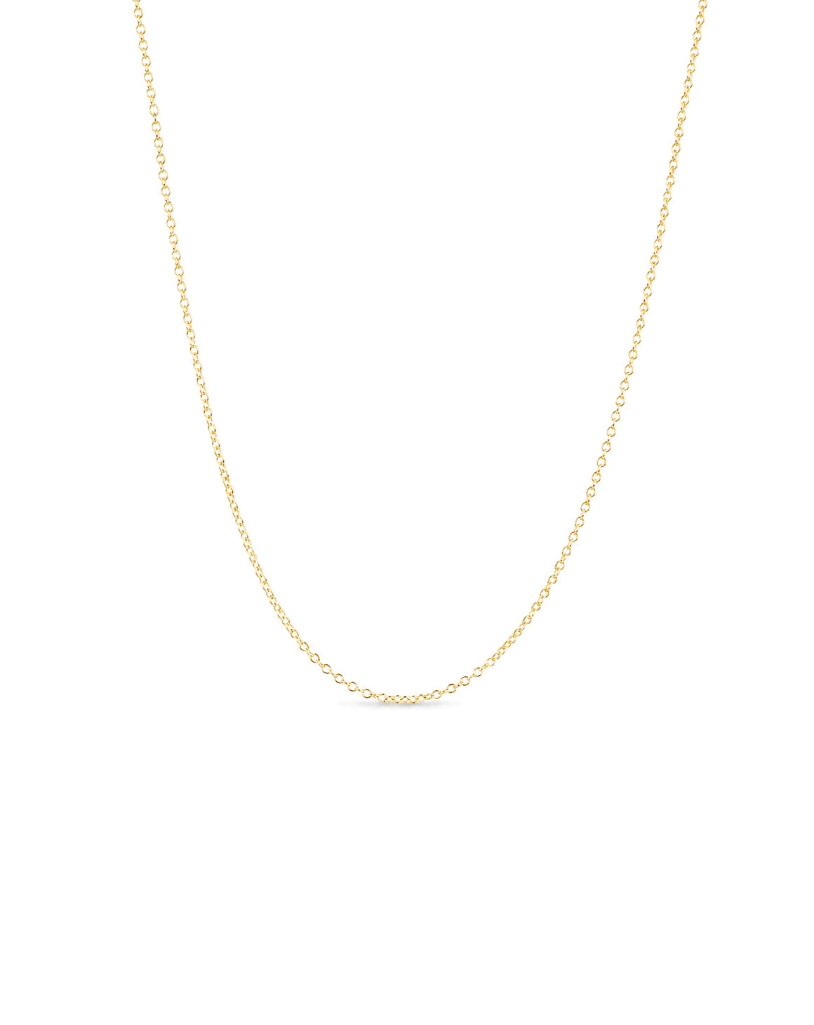 18ct Gold Link Chain - Fine
