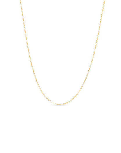 18ct Gold Link Chain - Fine