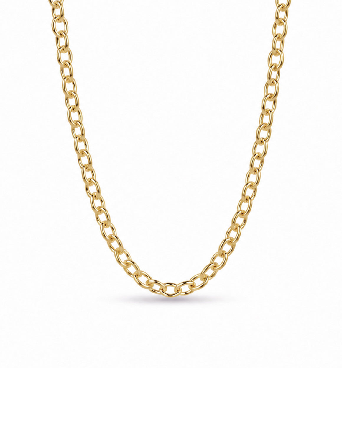 18ct Gold Link Chain - Heavy
