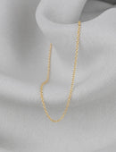 9ct Gold Ellipse Chain - Fine