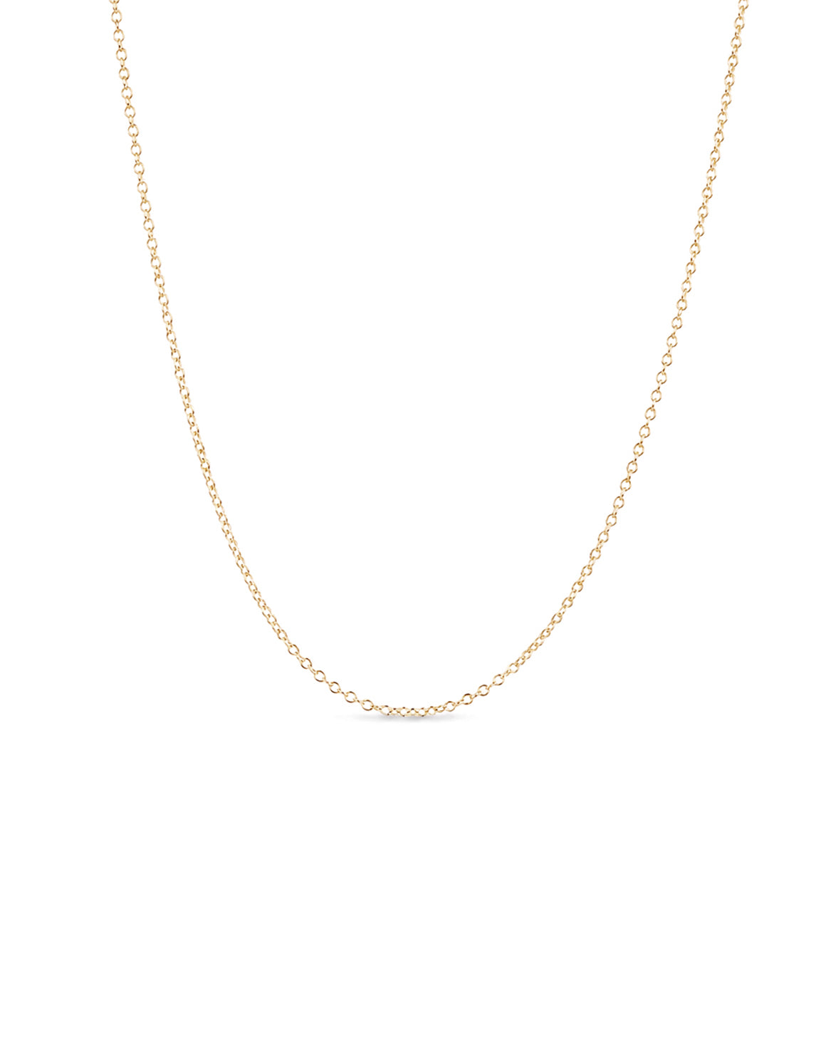9ct Gold Ellipse Chain - Fine