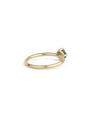 Blue Sapphire Round Solo Ring - 0.47ct