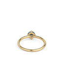 Blue Sapphire Round Solo Ring - 0.47ct