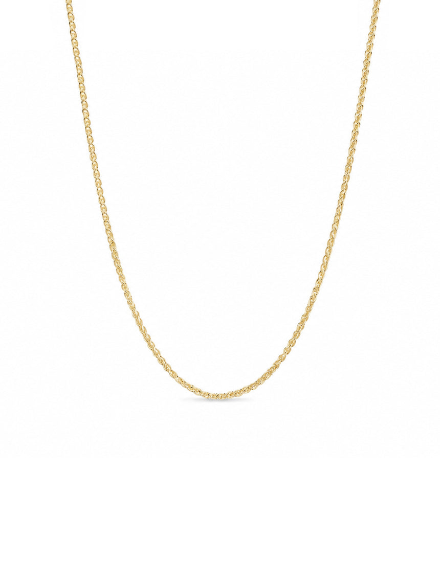 18ct Gold Woven Chain