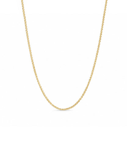 18ct Gold Woven Chain