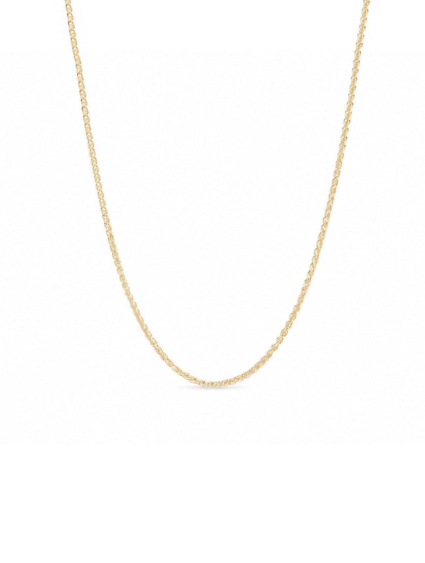 9ct Gold Woven Chain