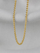 18ct Gold Woven Chain