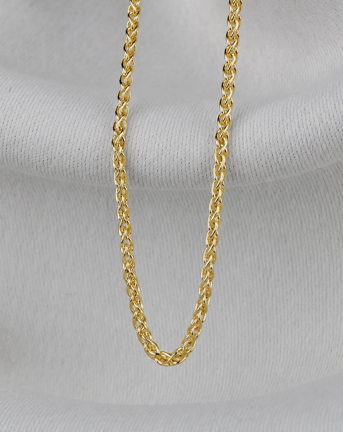 18ct Gold Woven Chain