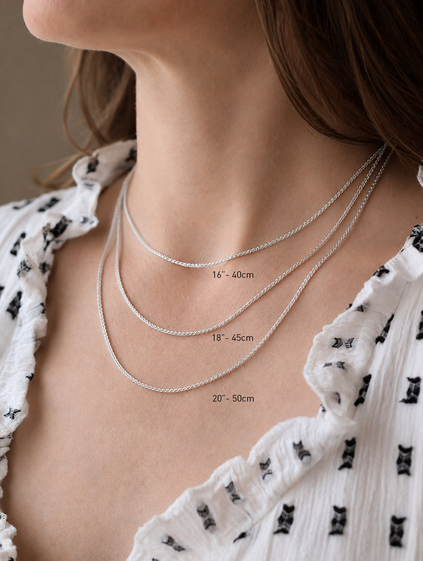 Silver Woven Chain