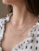 Silver Woven Chain