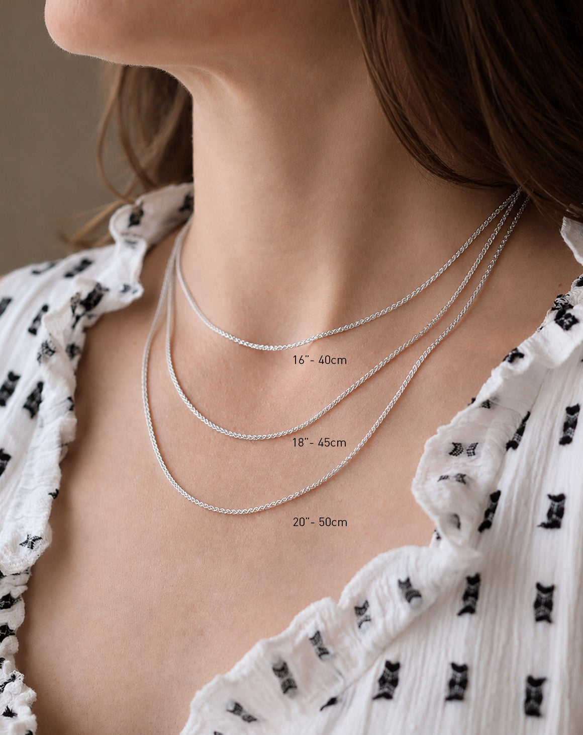 Silver Woven Chain