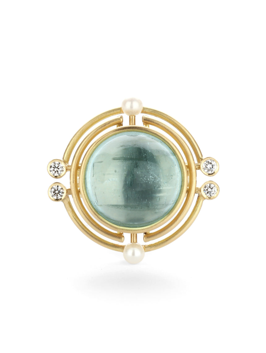 Aquamarine Dawn Sol Ring