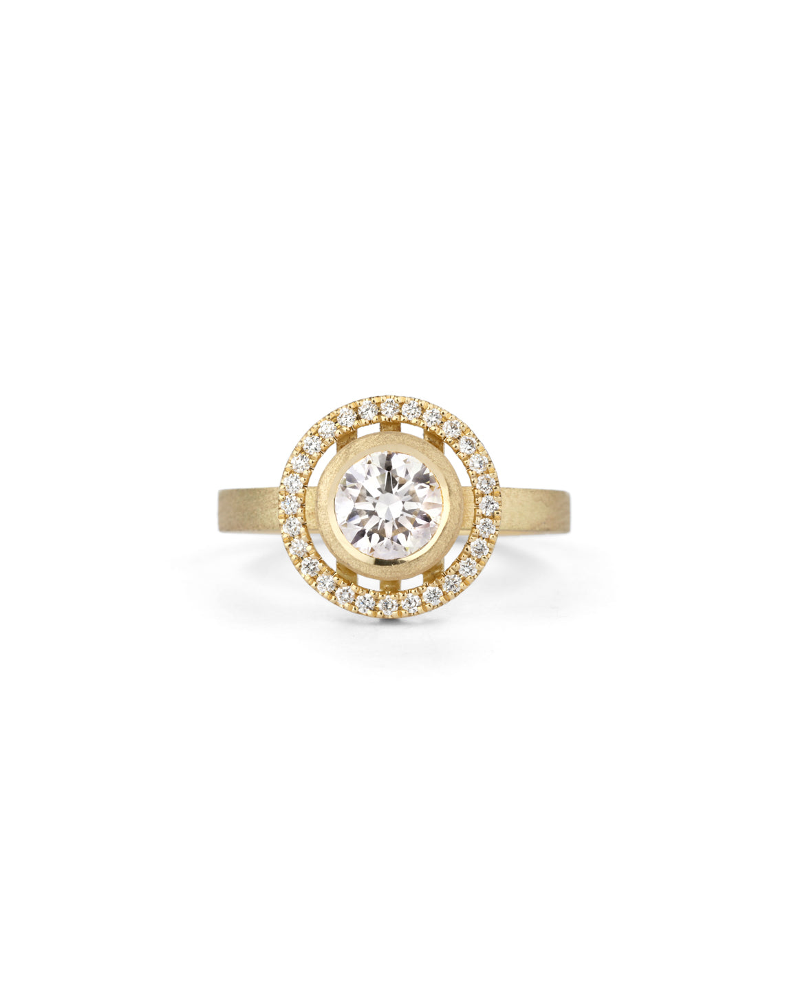 Natural Diamond Atmos Ring - 0.90ct