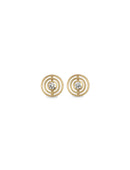 Recycled Diamond Double Nova Earstuds - mini
