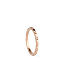 Diamond Duodecimal Square Band - polished
