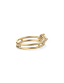 Diamond Solo Split Ring - 0.70ct