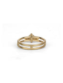 Diamond Round Trio Split Ring