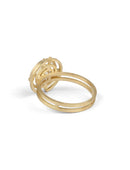 Natural Diamond Compass Three Circle Ring - 1ct