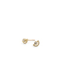 Natural Diamond Mini Half Circle Earstuds