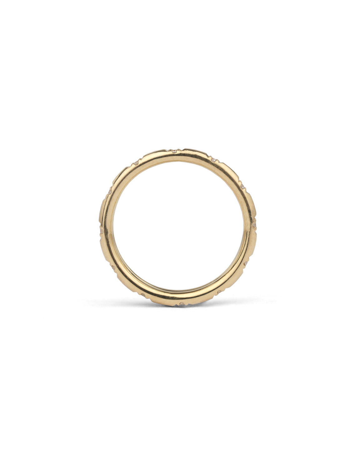 Natural Diamond DuoDuo Fine Band - Polished