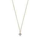 Moonstone Mini Solo Birthstone Pendant - Round