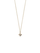 Moonstone Mini Solo Birthstone Pendant - Round
