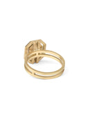 Natural Diamond Octagonal Super Nova Ring
