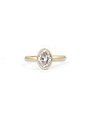Oval Lab Diamond Mirror Ovolo Ring
