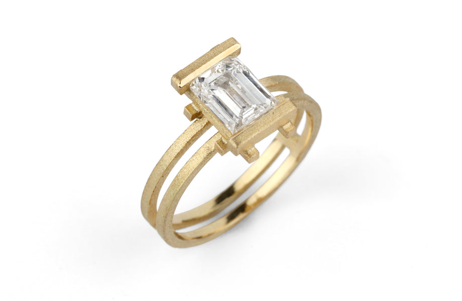 Parallel Rings Diamond Octagon Parallel Ring – Shimell and Madden