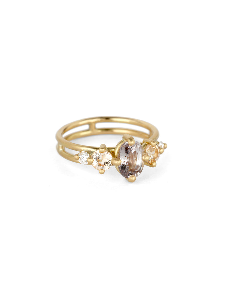 Pastel Oval Quart Ring