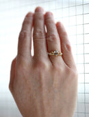 Pastel Sapphire Oval Quin Ring