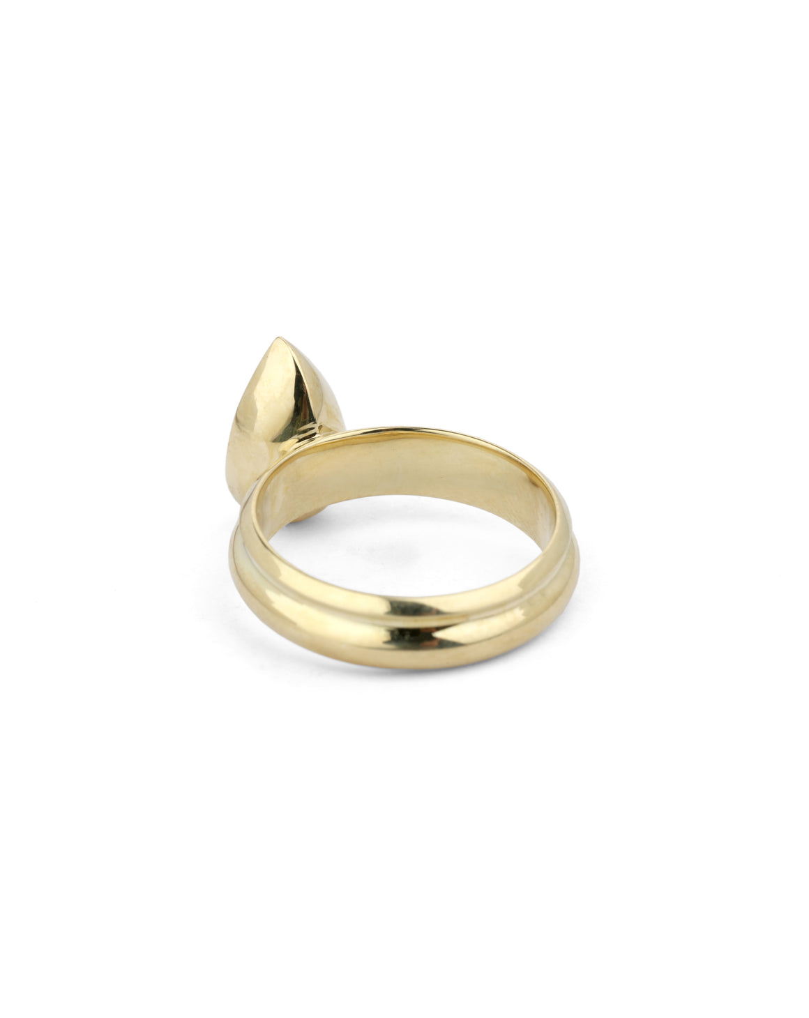 Pear Lab Diamond Mirror Contour Ring