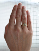 Pear Lab Diamond Mirror Contour Ring