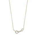 Peridot Mini Solo Birthstone Pendant - Round