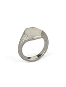 Roman Hexagon Signet Ring I - 9ct Gold