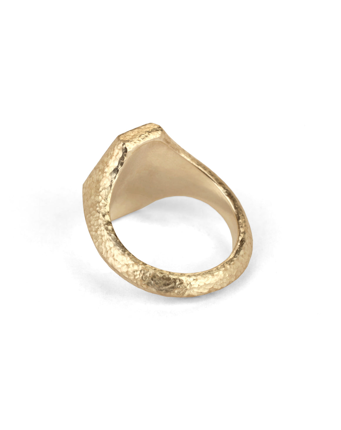 Roman Hexagon Signet Ring II - 18ct Gold