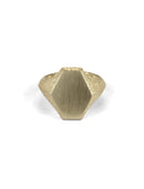 Roman Hexagon Signet Ring II - 9ct Gold