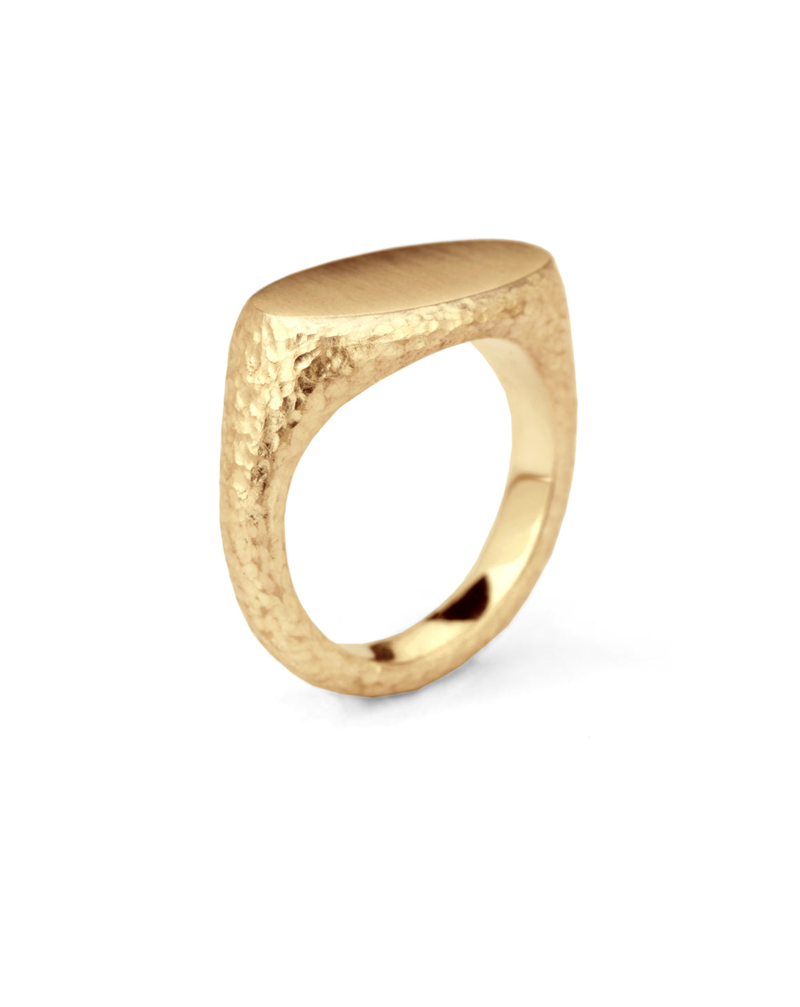 Roman Oval Signet Ring II - 18ct Gold
