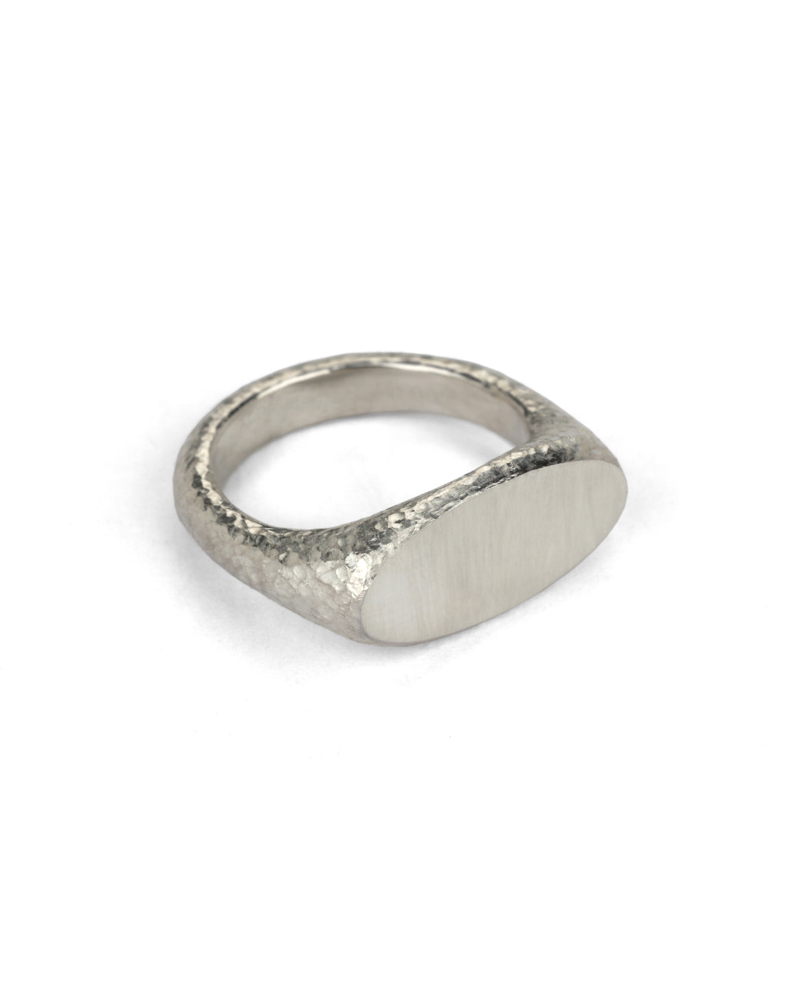 Roman Oval Signet Ring I - 18ct Gold
